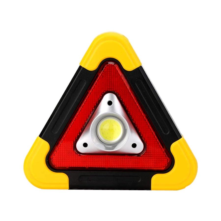 三角 停止板 車用 LED 点滅 表示板 事故 故障 非常時 反射板 昼夜間兼用型 追突 防止 作業灯 ライト 非常灯 SANKAKUKEI  セーフティー用品
