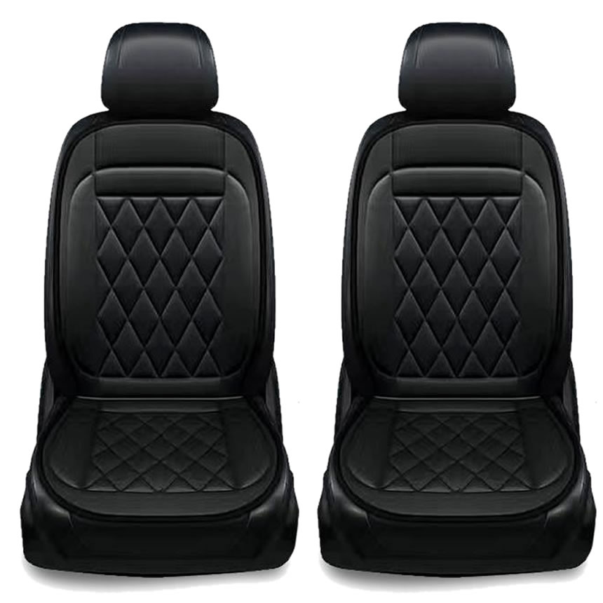 新年の贈り物 2個セット ドライブボディヒーター 運転席タイプ シート 12V 車載 シートヒーター 車用 ホットカーシート 過熱防止 温度調整 暖房  滑り止め DORABOD