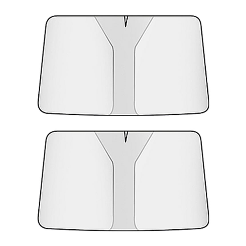 2個セット 車用サンシェード フロントガラス用 高密度生地 日焼け防止 暑さ対策 紫外線カット 簡単取付 収納便利 盗難防止 SHE956｜kasimaw｜02