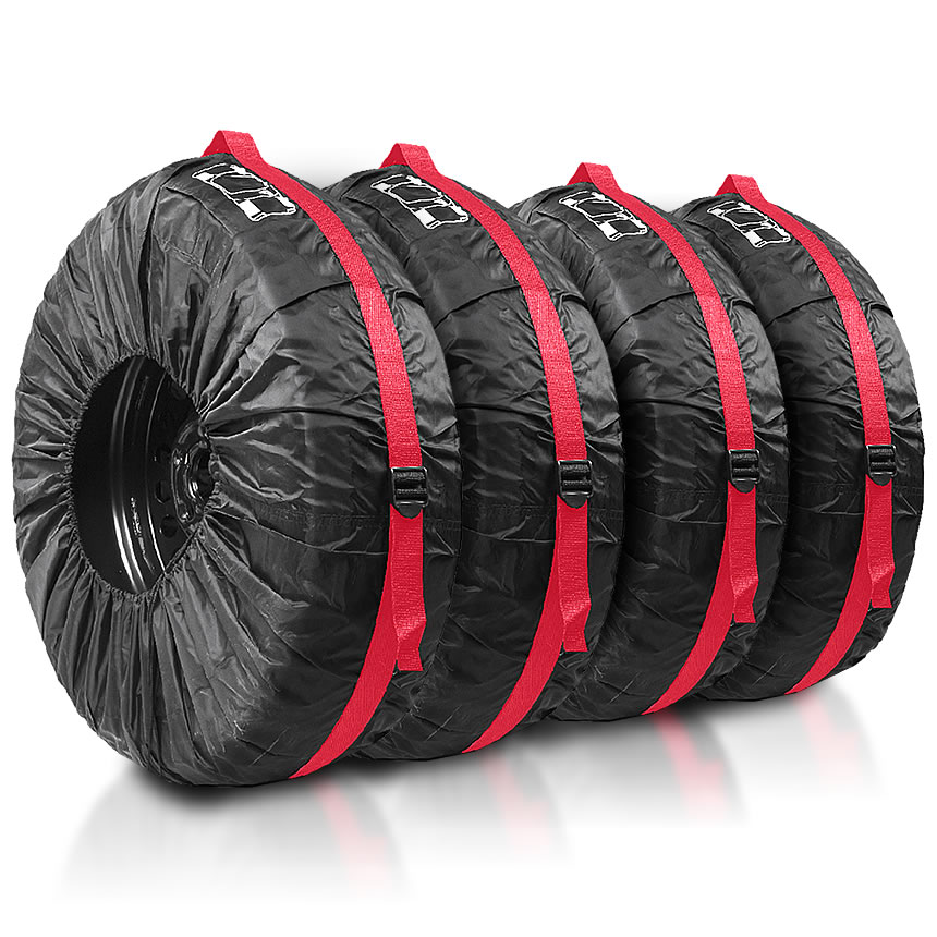 タイヤカバー 4枚セット 屋外 防水 車 厚手 車用 タイヤ カバー 軽