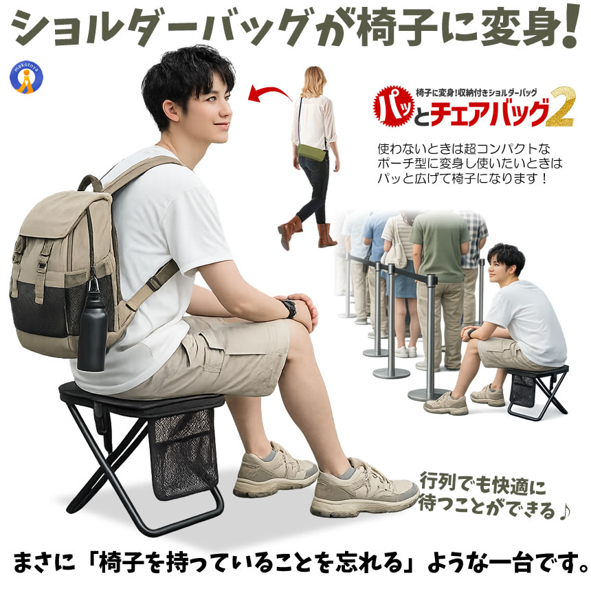 2個セット 折りたたみ椅子 アウトドア チェア 椅子 アウトドアチェア