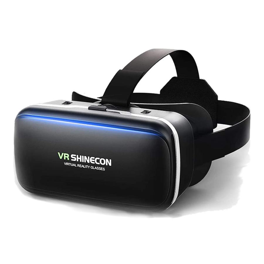 新型 VRヘッドセット 3D ヘッドマウント ディスプレ モバイル型 瞳孔
