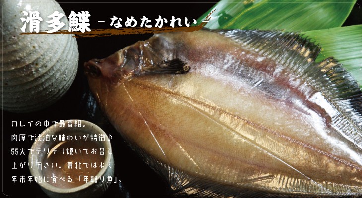 干物 一夜干し ナメタガレイ 海産物 魚 北の魚 なめたがれい 1枚入 Itiyabosi Nameta01 稚内かにグルメ 活彩北海道 通販 Yahoo ショッピング