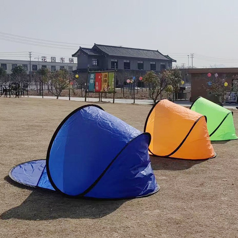 キャンプ用テント サンシェード 軽量 ワンタッチ ポップアップ 一人用