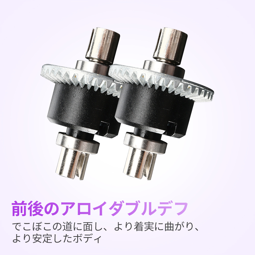 DEERC ラジコンカー 速い オフロード 高速 大人 子供 4WD 1/10 45km/h