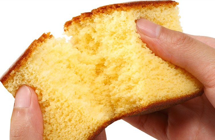 しっとりした口どけの秘密