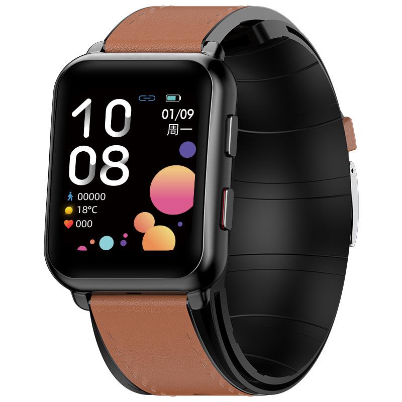 正規品 スマートウォッチ 日本製センサー 1.65インチ大画面 エアバッグ付く血圧計 体温 血中酸素SpO2 心拍数 健康管理 着信通知 呼吸率 運動モード 2022年 【F2428332908】 (12727円)