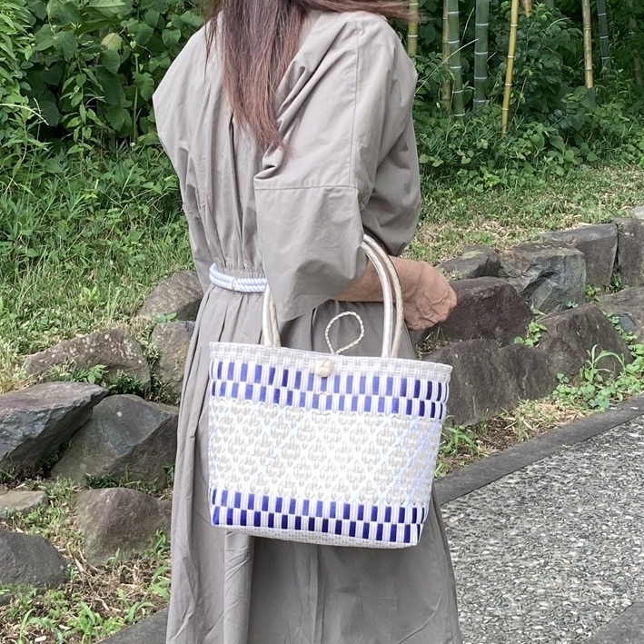 バレリアプラカゴ WOMEN バッグ プラカゴバッグ マルシェ 格子グレー 141 | mira