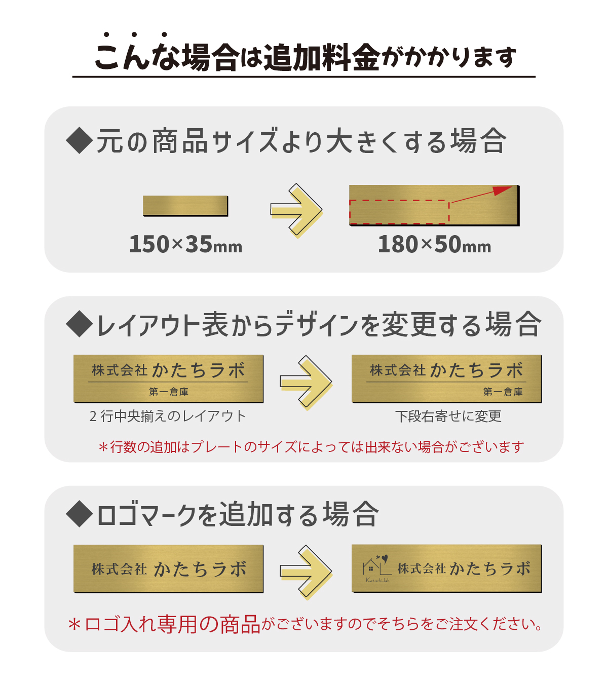 追加料金がかかる場合があります