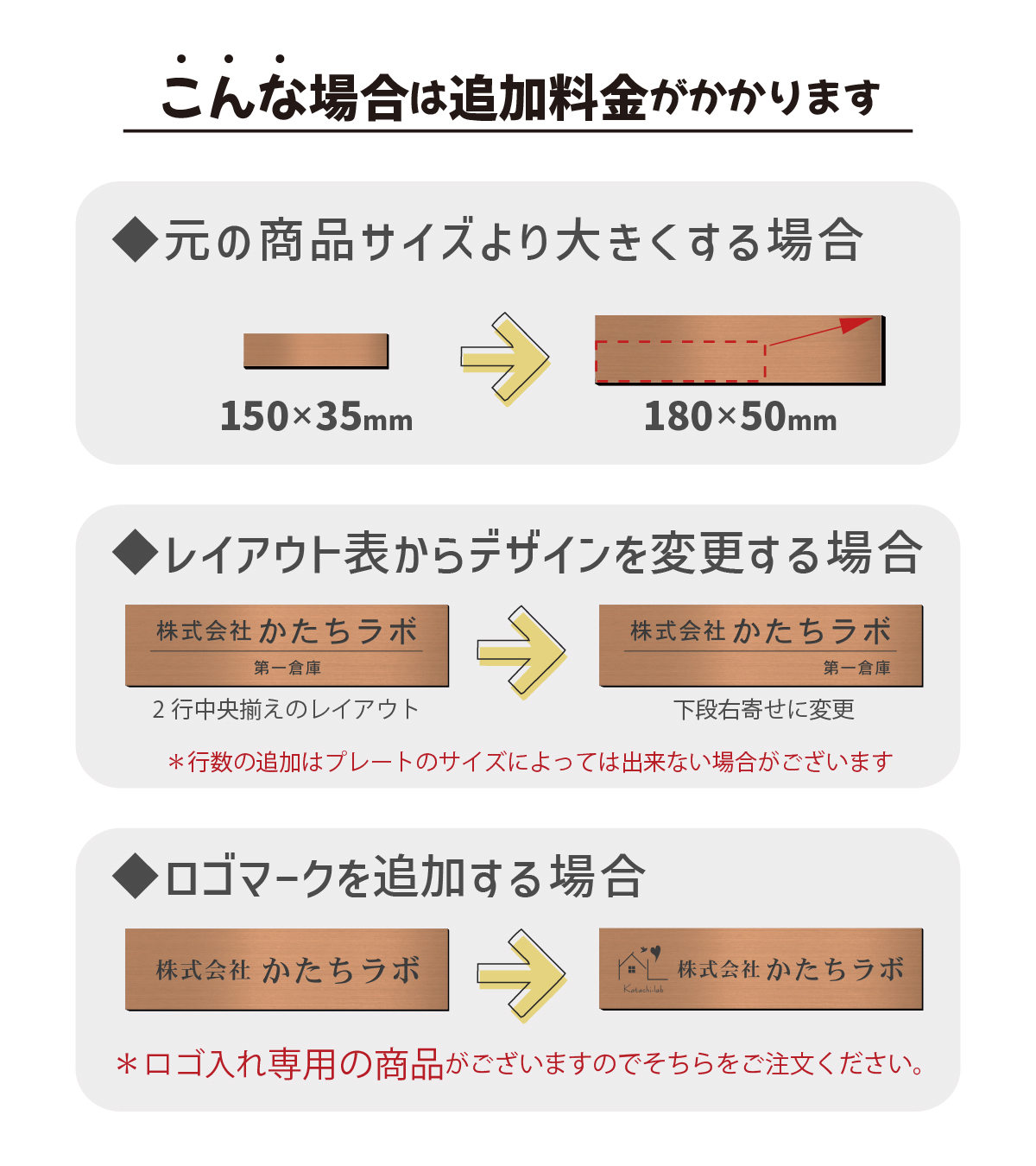 追加料金がかかる場合があります