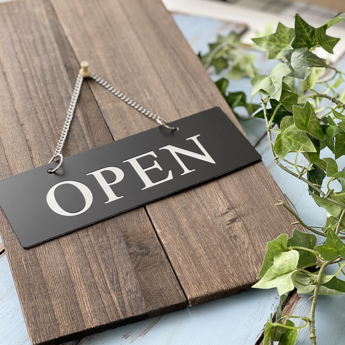 かたちラボ open closed 両面 看板 オープンクローズ看板