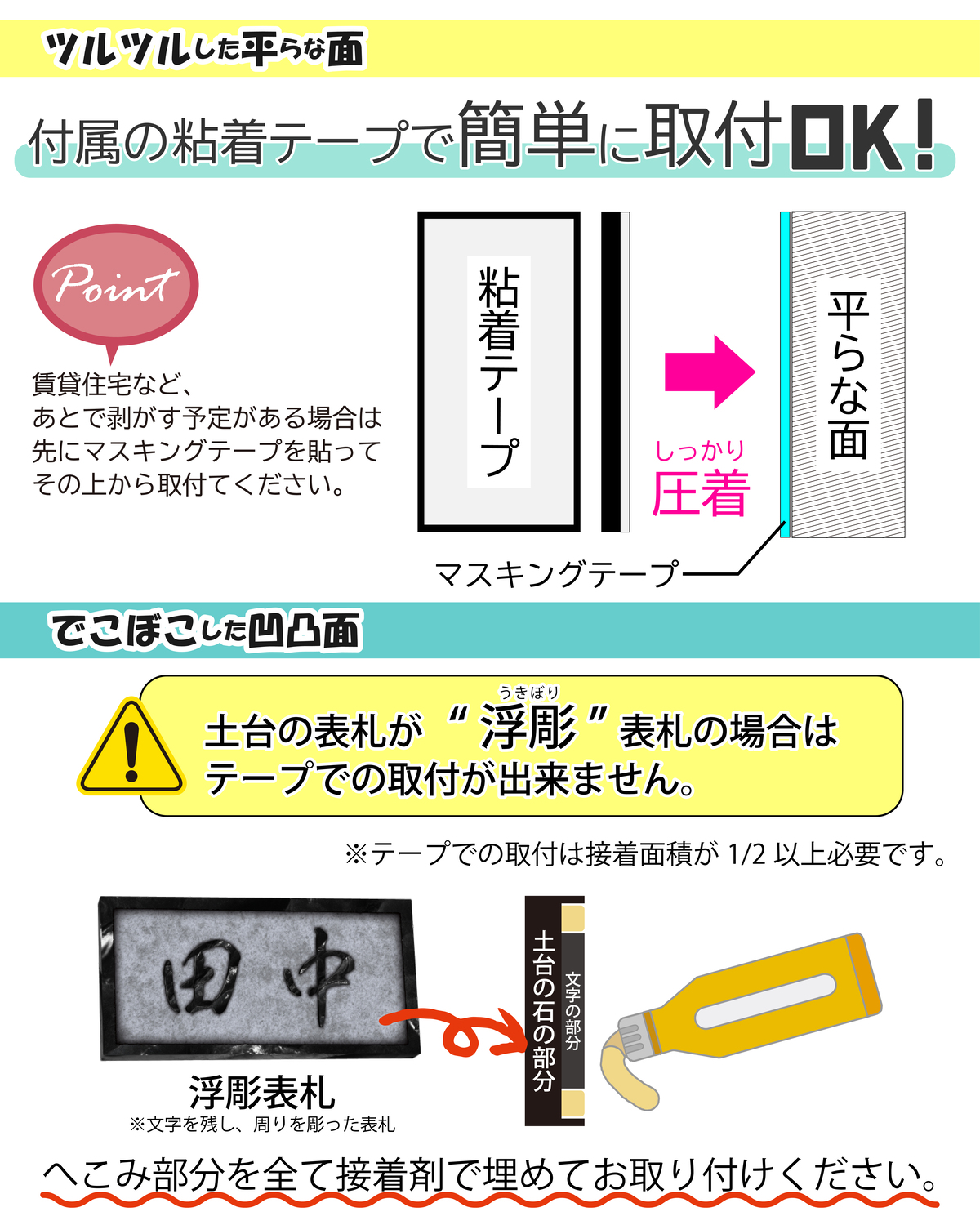 取付時のご注意