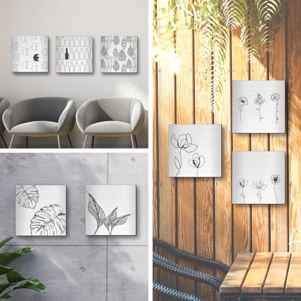 かたちラボ アートパネル art panel (01北欧の森)モダン おしゃれ