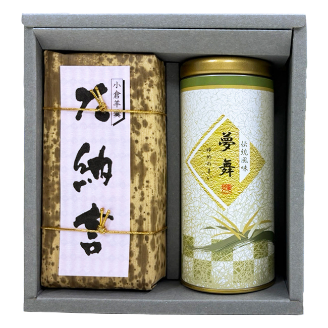 出産内祝い　食品｜40％OFF｜大納言羊羹・銘茶セット　No.30｜出産祝いのお返し