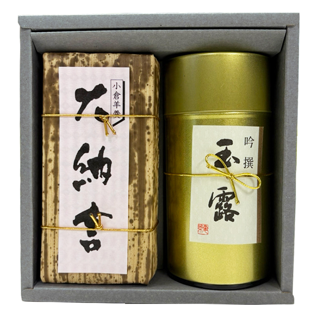 出産内祝い　食品｜40％OFF｜大納言羊羹・伊勢玉露セット　No.50｜出産祝いのお返し