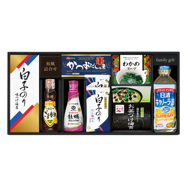 Yahoo! Yahoo!ショッピング(ヤフー ショッピング)出産内祝い　食品｜【送料無料】｜キッコーマンしょうゆ＆白子のり食卓詰合せ　No.50｜出産祝いのお返し