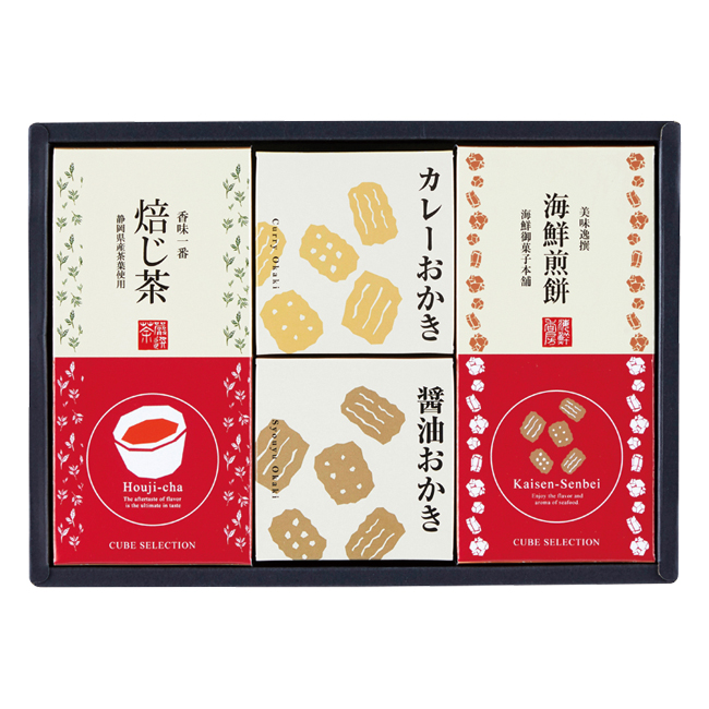 法事引き出物　食品｜｜山田園　キューブセレクション　　No.25　※消費税・8％｜粗供養　法事のお返し