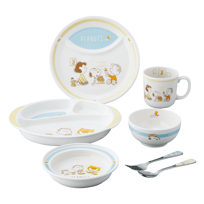 出産祝い　雑貨その他｜ピーナッツ　スヌーピー　7ピースセット　No.100｜送料無料｜出産　お祝い