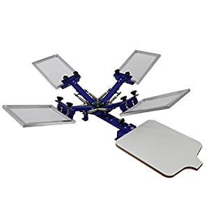 シルクスクリーン 印刷 フレーム アルミ枠 紗張り済み A3 6枚入り(110