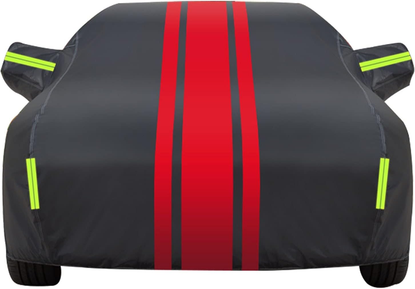 車 の カバーダッジチャレンジャーSrtヘルキャットレッドアイ2021全天候型保護と互換性のある防水フルカーカバー(Color:W)｜katenki｜05