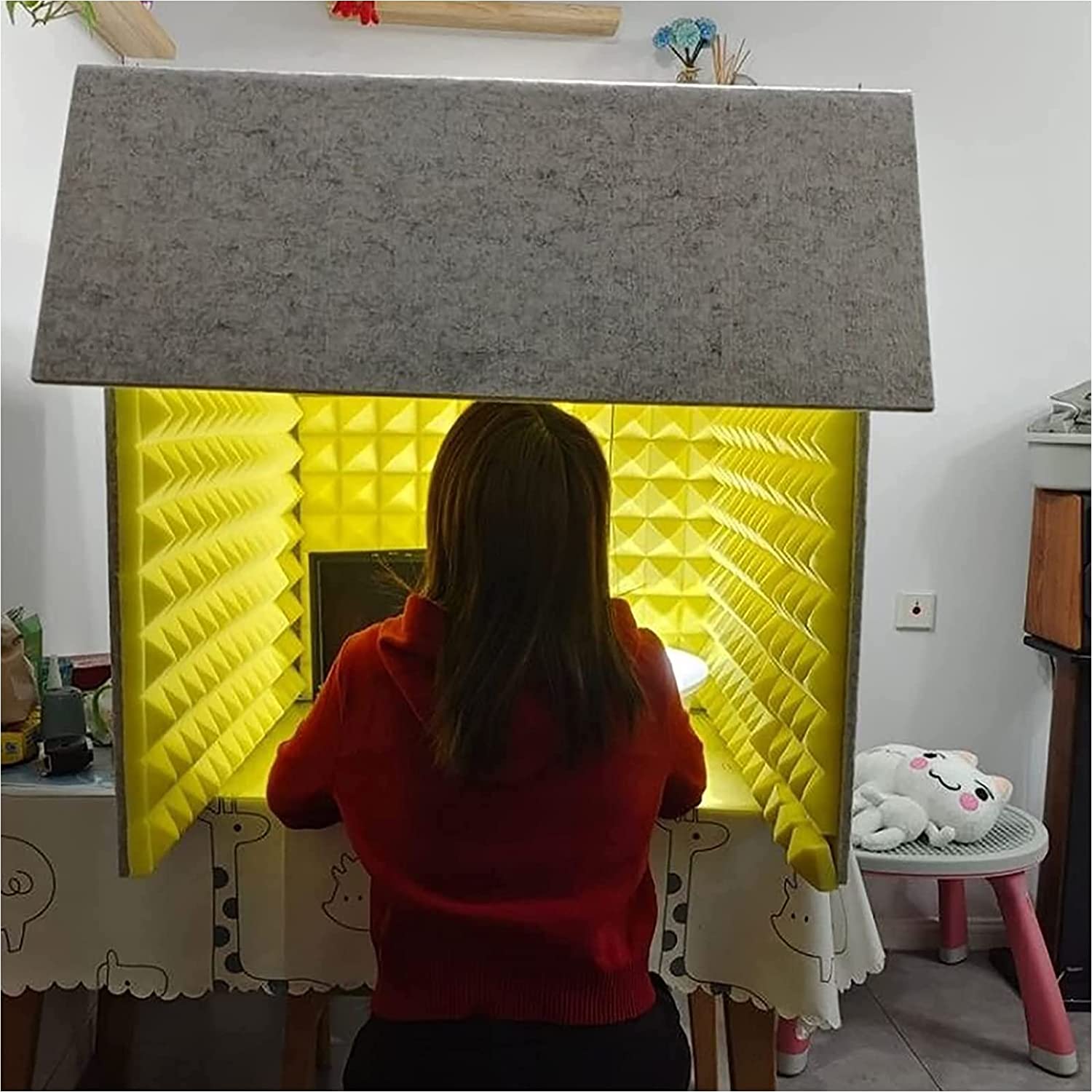 簡易防音室 1人用、 防音ブース、防音ボックス パーテーション 簡易防音室 1人用、 防音ブース、防音ボックス パーテーション