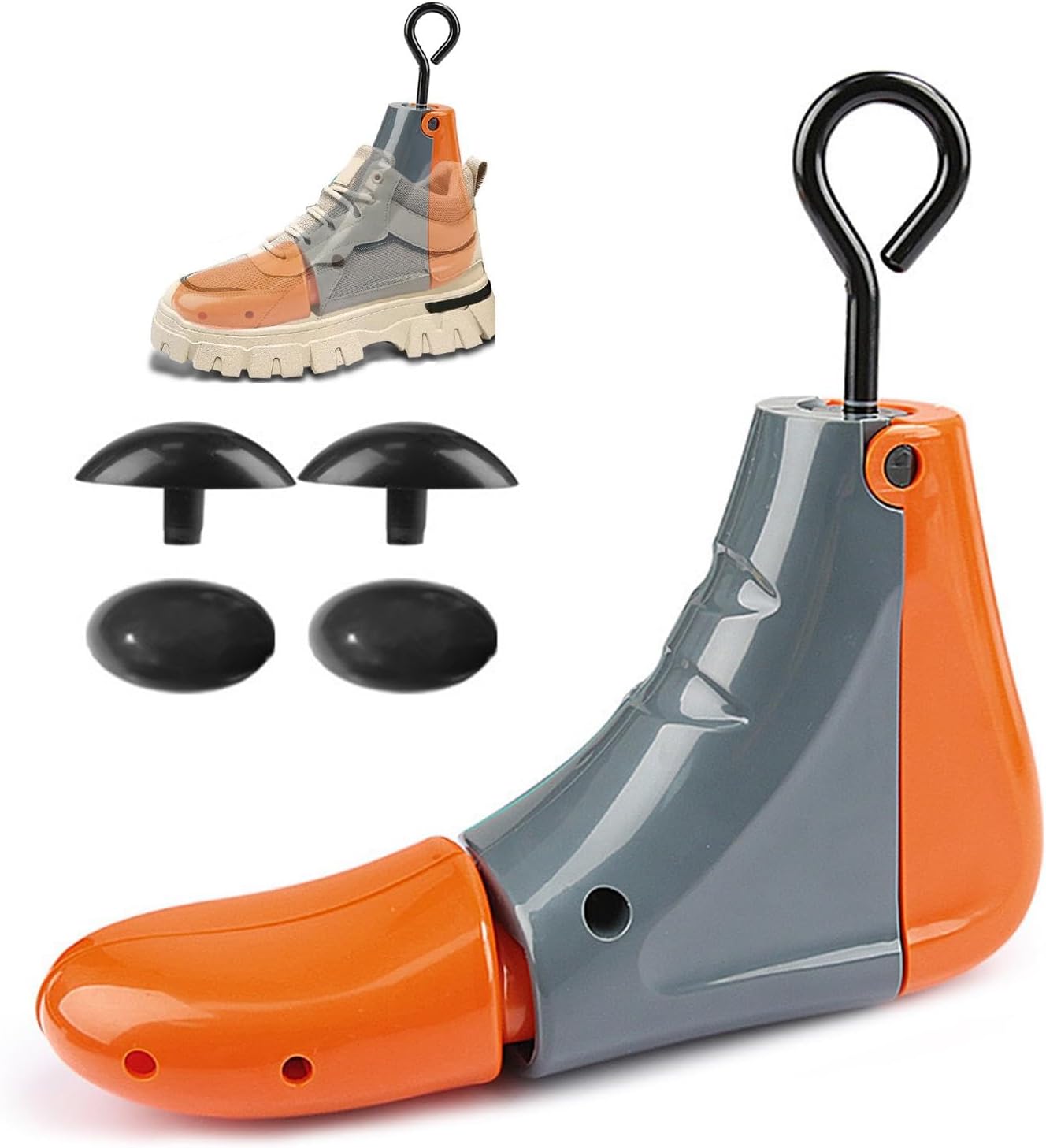 靴ストレッチャー、ブーツストレッチャー | 4 方向に伸縮可能な