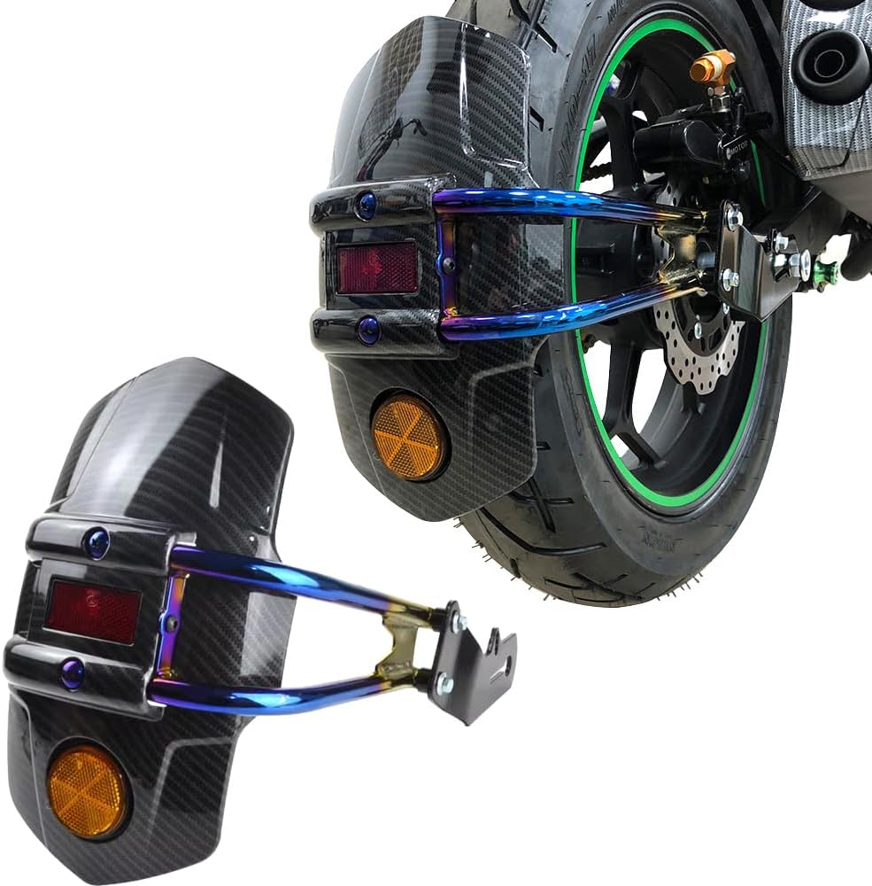 マッドファイター ガソリンエンジン付き For Z.X4RR Z.X4R Z.X25R Z.650 オートバイリアフェンダー CNC