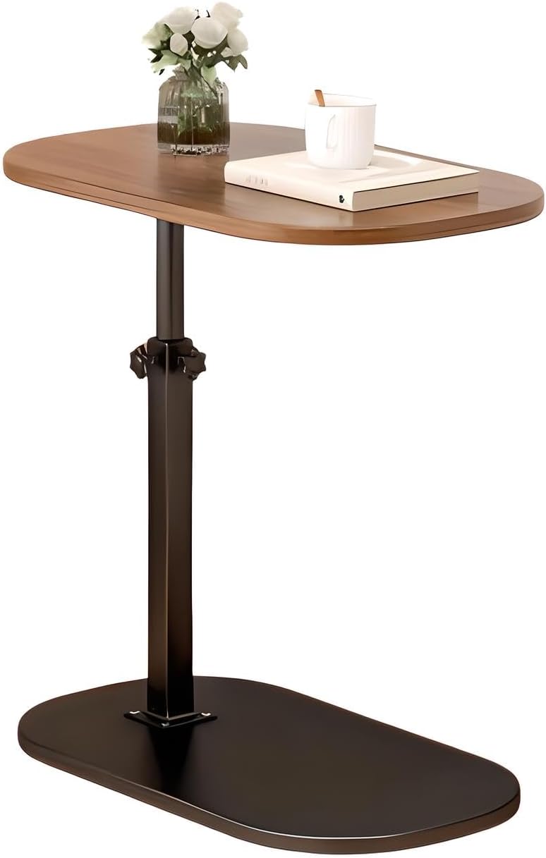 幅80cm 多機能高さ調節可能サイドテーブル デスクワーク サイドテーブル キャスター付き 幅80cm 高さ調節 コの字 昇降式