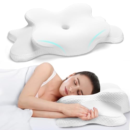 枕 低反発枕 快眠枕 蝶形枕 くぼみ形状 人間工学設計 凹型中空設計