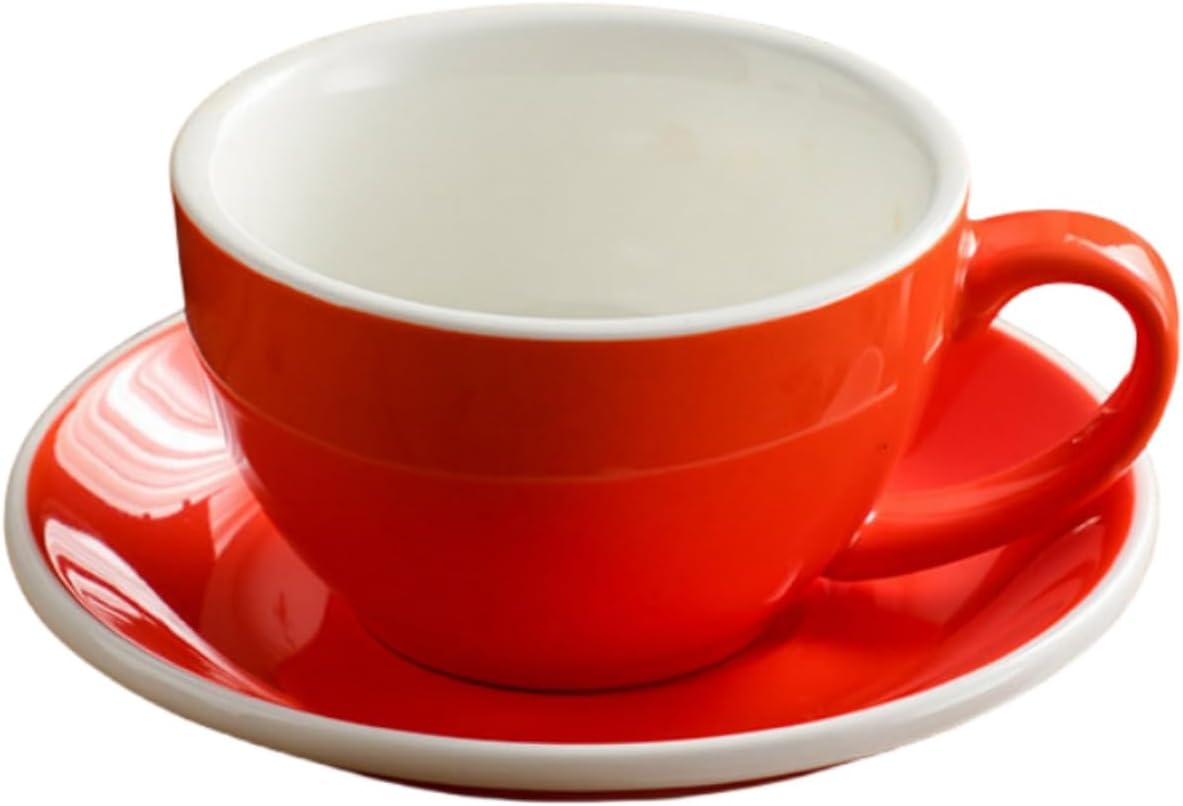 エッグ ブラック ラテカップ 300ml コーヒーカップ 陶器 ラテボウル