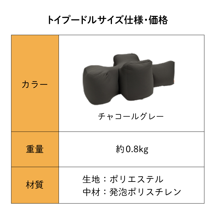 OneAid リラクッション トイプードル カバーセット | 老犬のための介護
