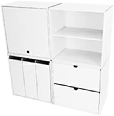 カラーボックス 4個 完成品 ダンボール家具 段ボール家具 収納 軽い