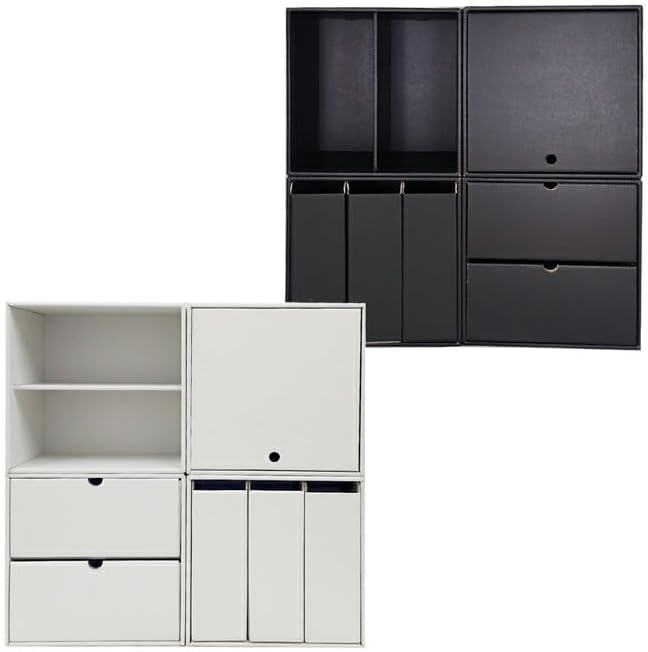 カラーボックス 8個 完成品 ダンボール家具 段ボール家具 収納 軽い