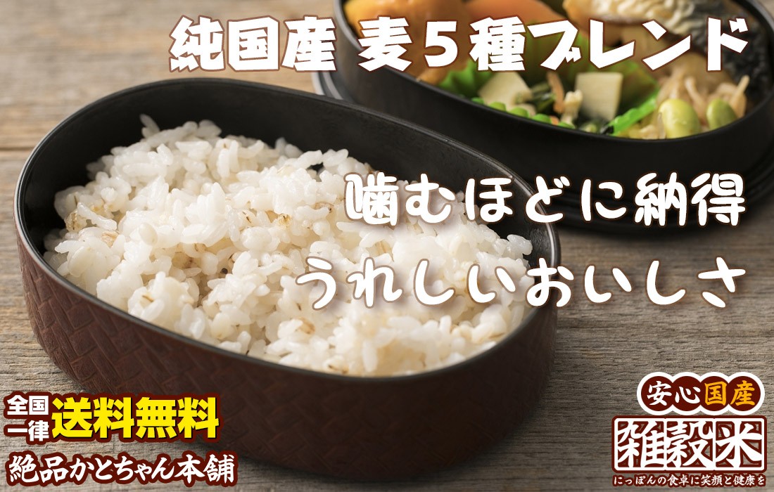雑穀米本舗 Yahoo!ショッピング店 - 麦5種ブレンド｜Yahoo!ショッピング