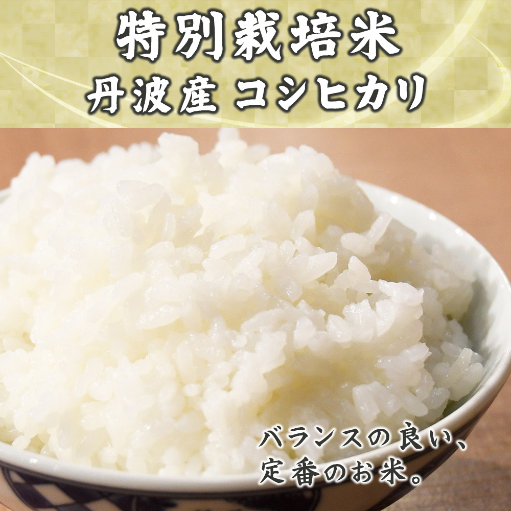 雑穀米本舗 特別栽培米 コシヒカリ 90kg(5kg×18袋) 丹波産 令和5年産 