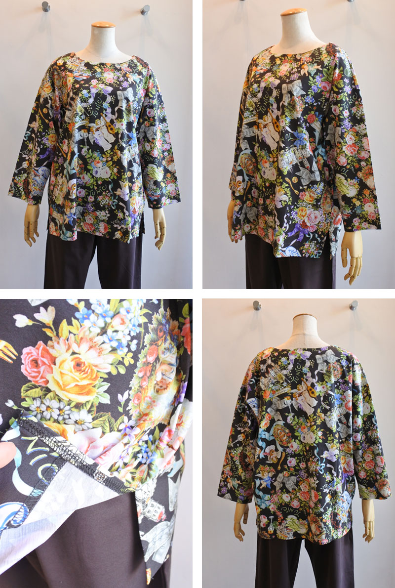 チュニック TUNIC チュニック 鴨居羊子 長袖Tシャツパジャマ 80