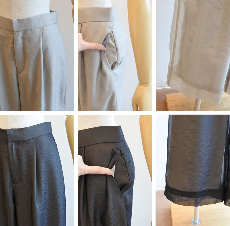 MyLanka（ミランカ） 40％OFF SALE シアーワイドパンツ オーガンジー 2