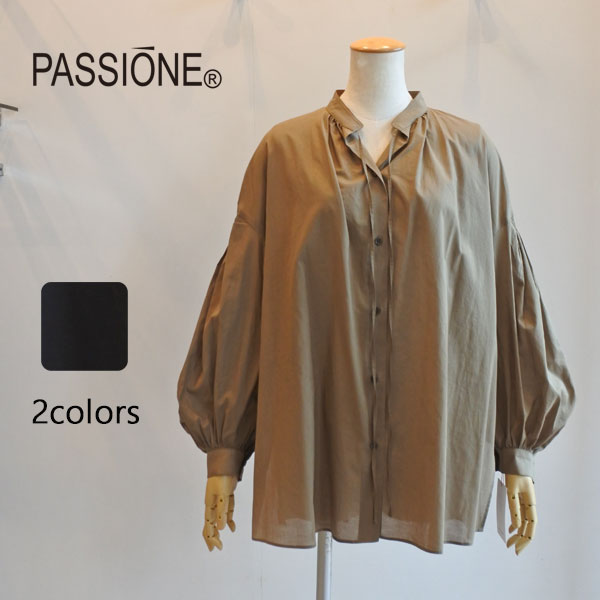 PASSIONE（パシオーネ） 40％OFF SALE ボリュームスリーブ綿ローン