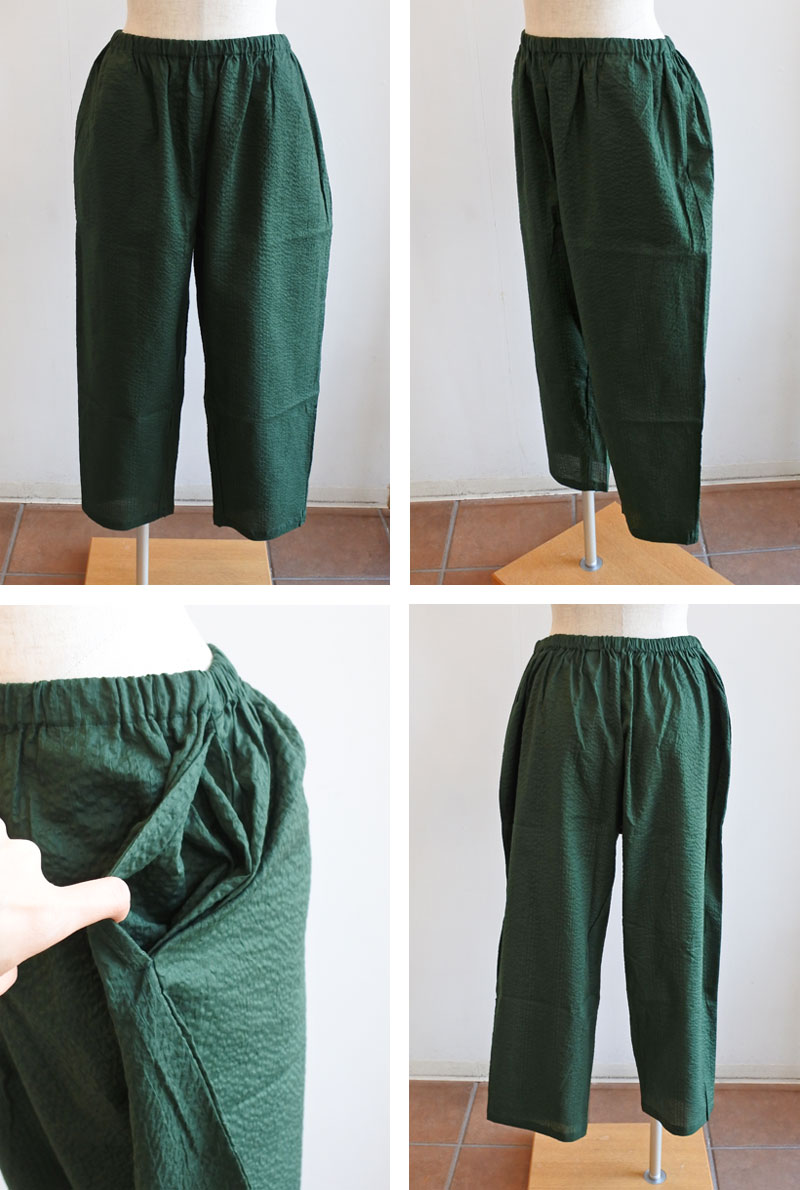 チュニック TUNIC チュニック 鴨居羊子 5分袖全開パジャマ