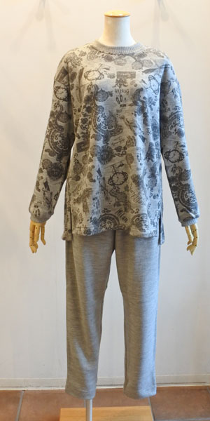チュニック 20％OFF SALE TUNIC 鴨居羊子 丸首トレーナーパジャマ AW