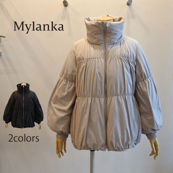 MyLanka（ミランカ） 50％OFF SALE ダウンコート ジップアップ ミドル