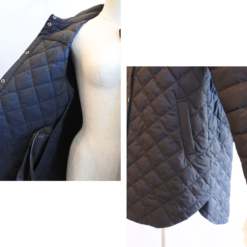 C`EST MOIJEU（セモアージュ） 極薄ダウンジャケット 衿付き 超軽量 極