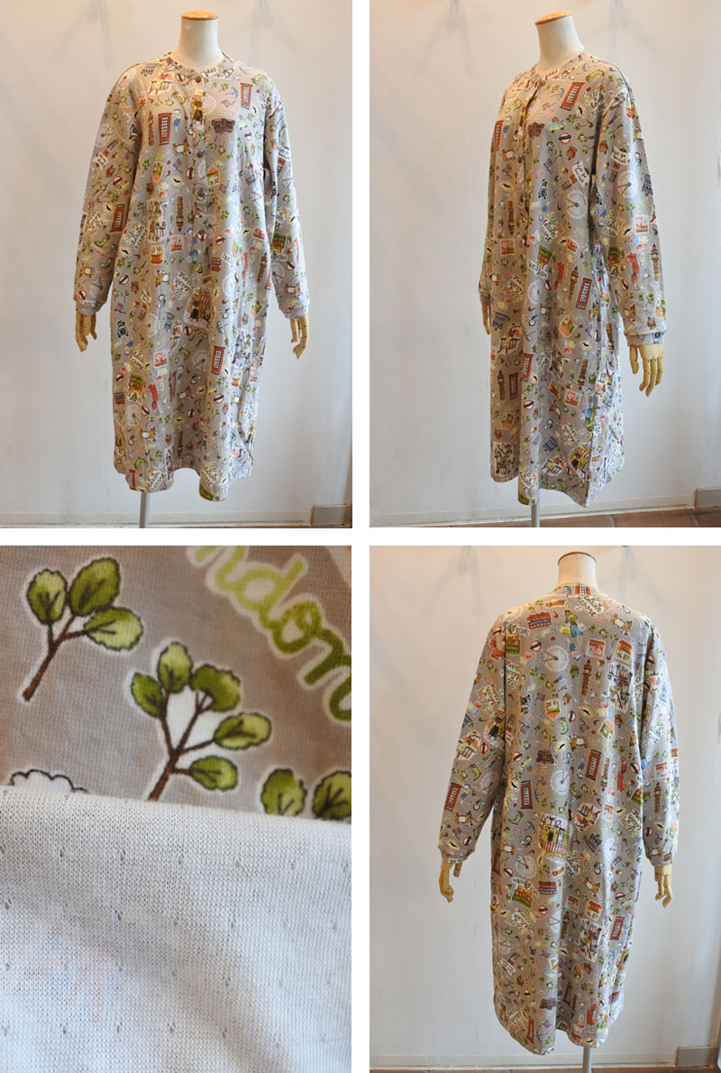 チュニック SALE 20％OFF TUNIC チュニック 鴨居羊子 丸首半開
