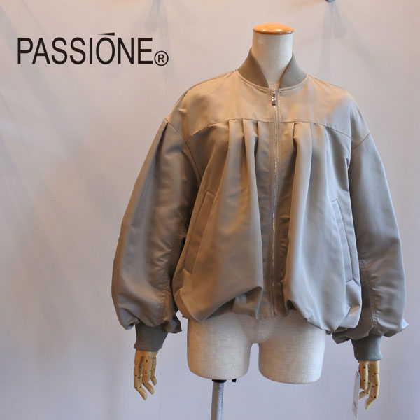 PASSIONE パシオーネ ミリタリーブルゾン チャコール PASSIONE パシオーネ】アウター | すべての商品 | ANNE onlinestore
