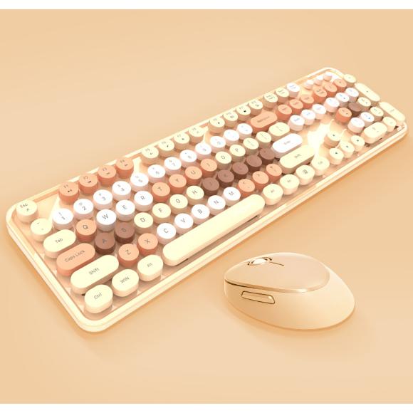 ノートパソコン キーボード マウス セット 本体 ワイヤレス キーボード マウス セット カラー豊富 かわいい 可愛い