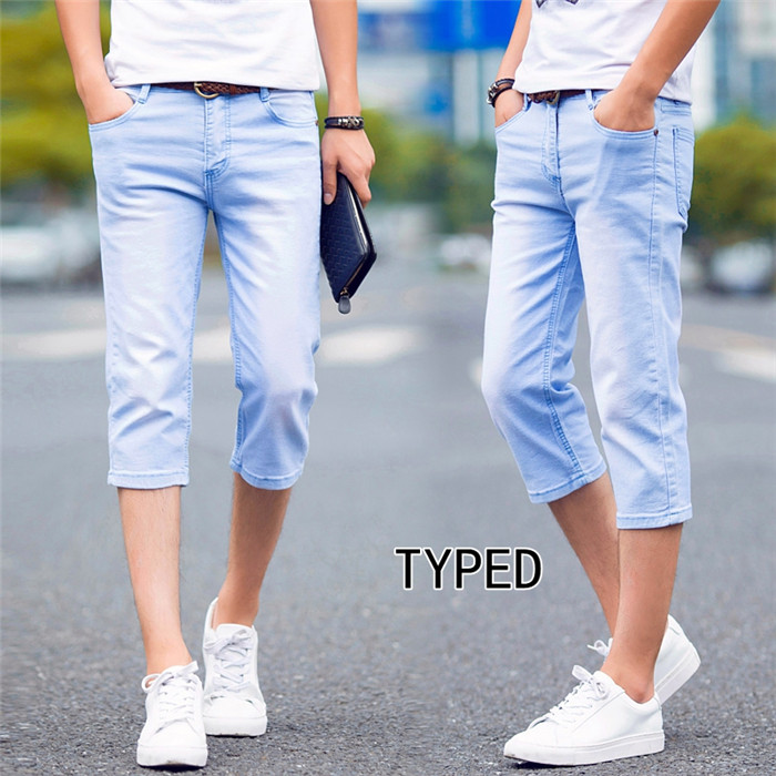 ジーンズ デニム クロップドパンツ パンツ メンズ 七分丈 クロップド ジーパン デニムパンツ ハーフパンツ きれいめ 着こなし 涼しい コーデ 夏 カトウストア 通販 Yahoo ショッピング
