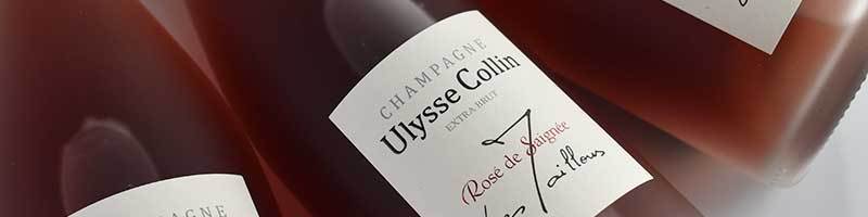 ユリス コラン レ マイヨン ロゼ ド セニエ 2015 Ulysse Collin Les