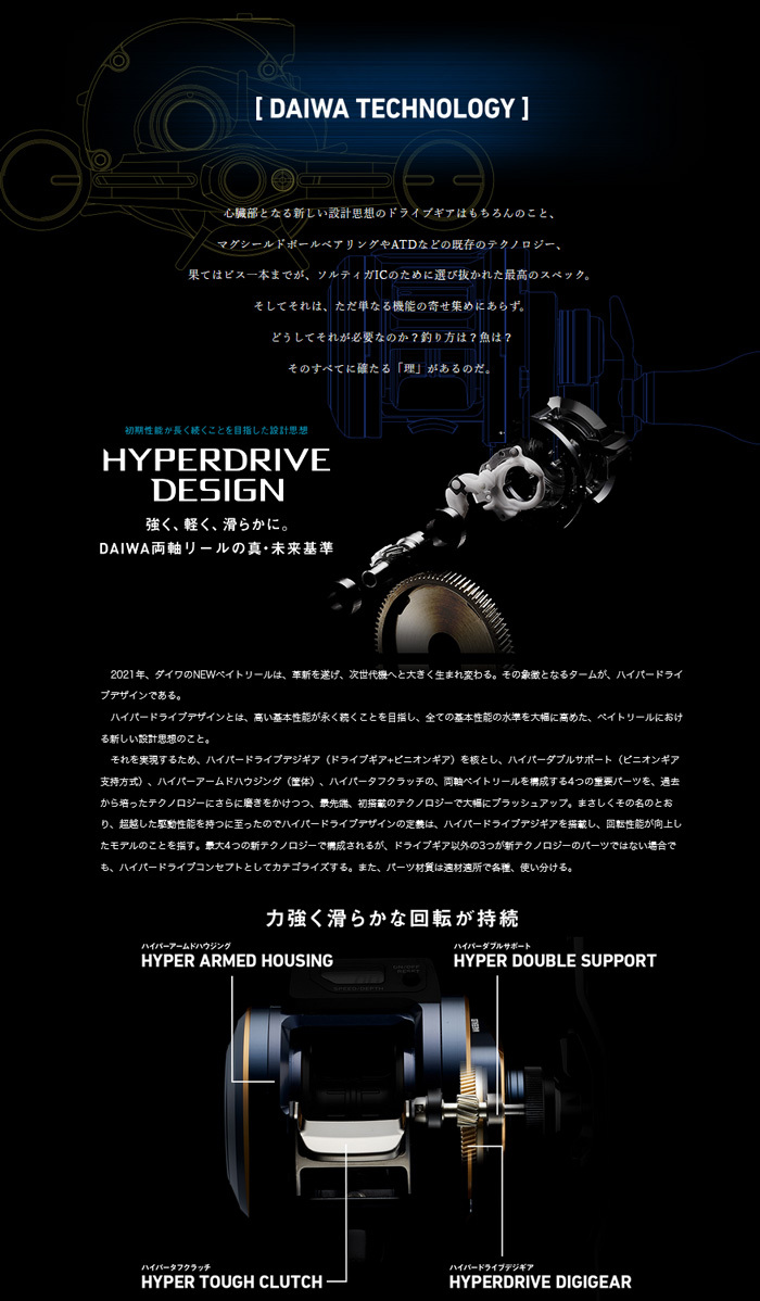 ソルティガ　C721 新品未使用品 【ダイワ】 21ソルティガ IC 300H-SJ DAIWA SALTIGAm41976