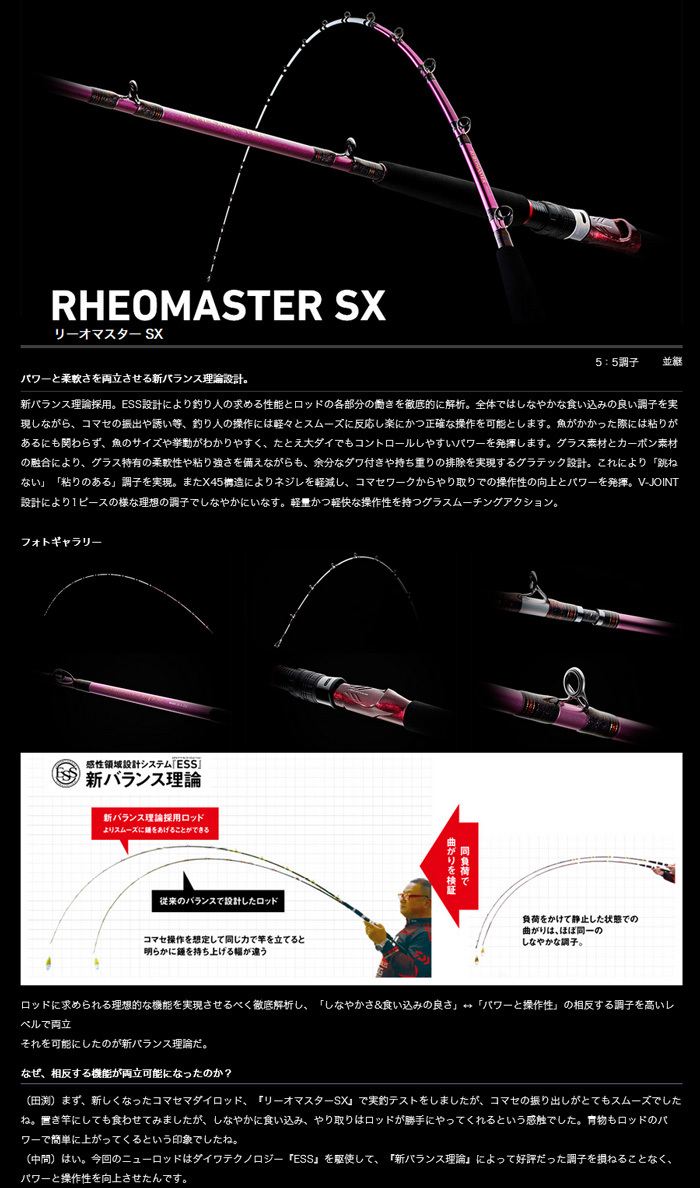 DAIWA（ダイワ） リーオマスター SX 青物 H-300・N [RHEOMASTER SX