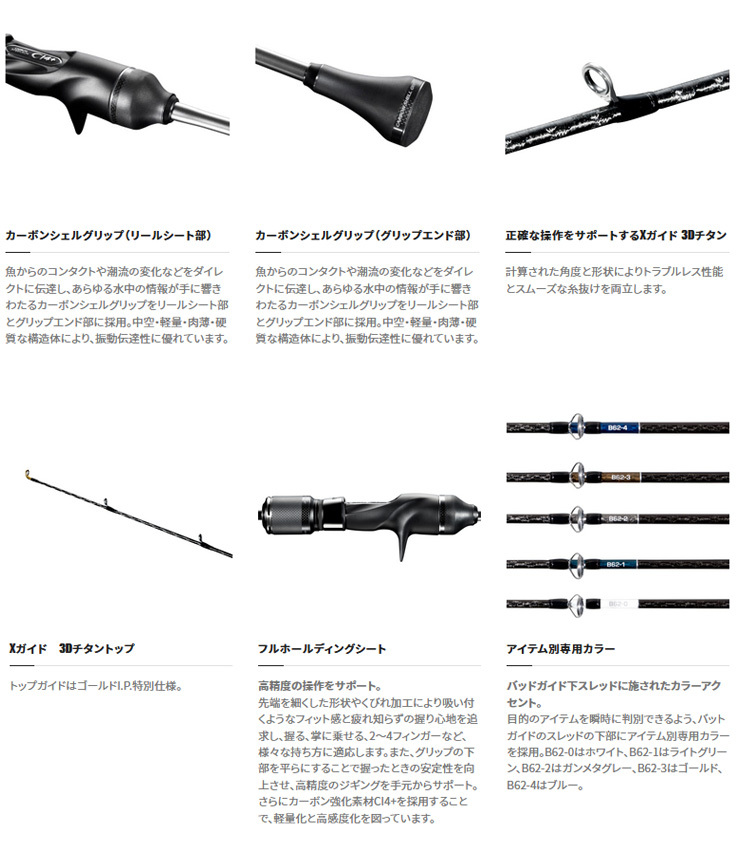 ≪'23年4月新商品!≫ シマノ '23 オシアジガー リミテッド S62 ≪'23年4月新商品!≫ シマノ '23 オシアジガー リミテッド S62